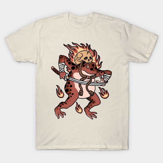 ninja frog traditional T-Shirt by donipacoceng